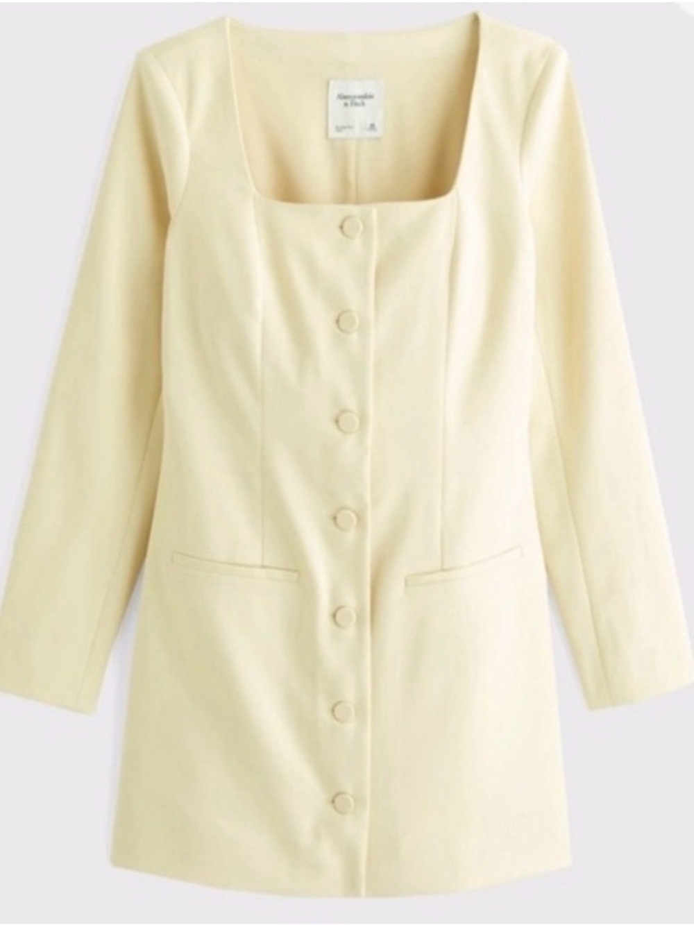 Abercrombie Mara Suit Dress Button Front size XL petite